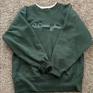 Champion Men's Green Sweater